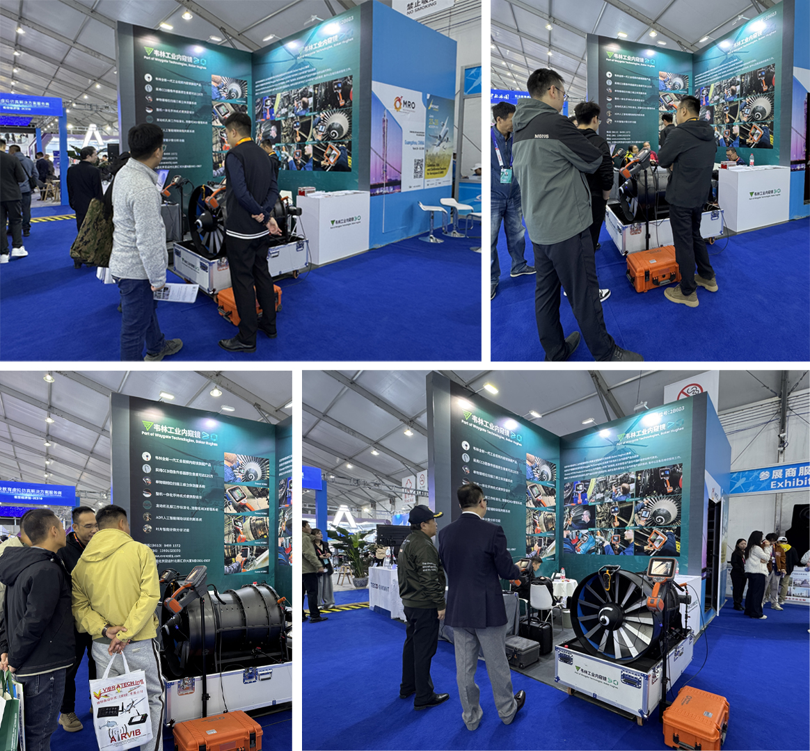 韦林工业内窥镜吸引多领域客户到访沟通交流